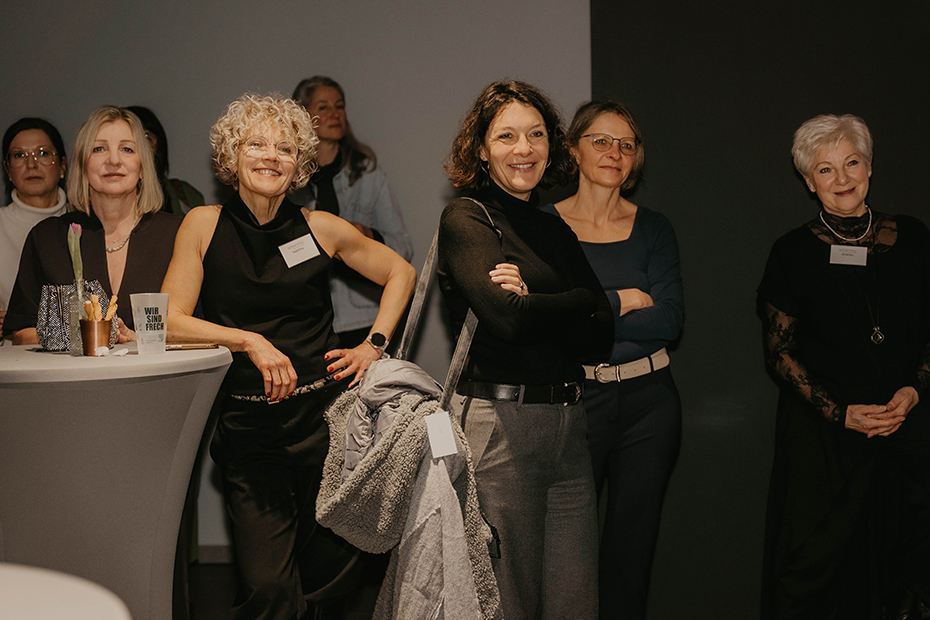 Begeisterte Zuschauerinnen